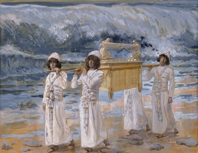 The Ark Passes Over the Jordan by James Jacques Joseph Tissot